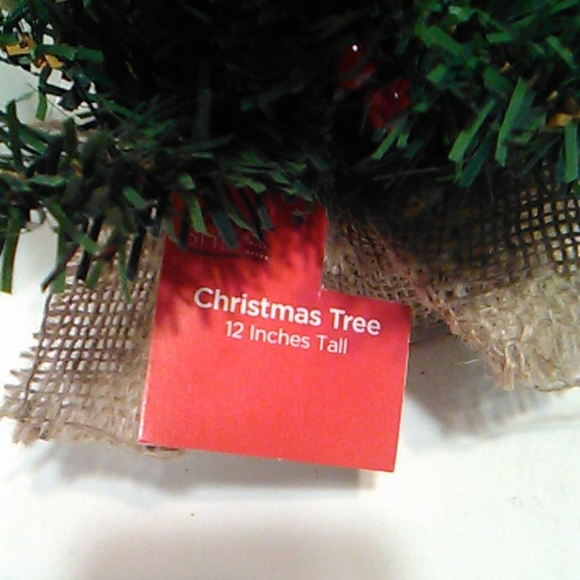Nwt Mini Christmas Tree (12 inches) - Picture 2 of 5